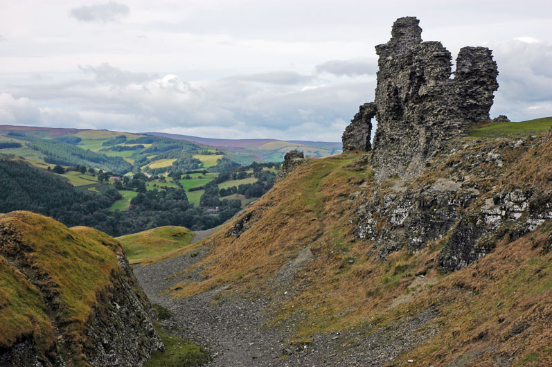 Beltane I: Wisdom from Cailleach at Dinas Bran