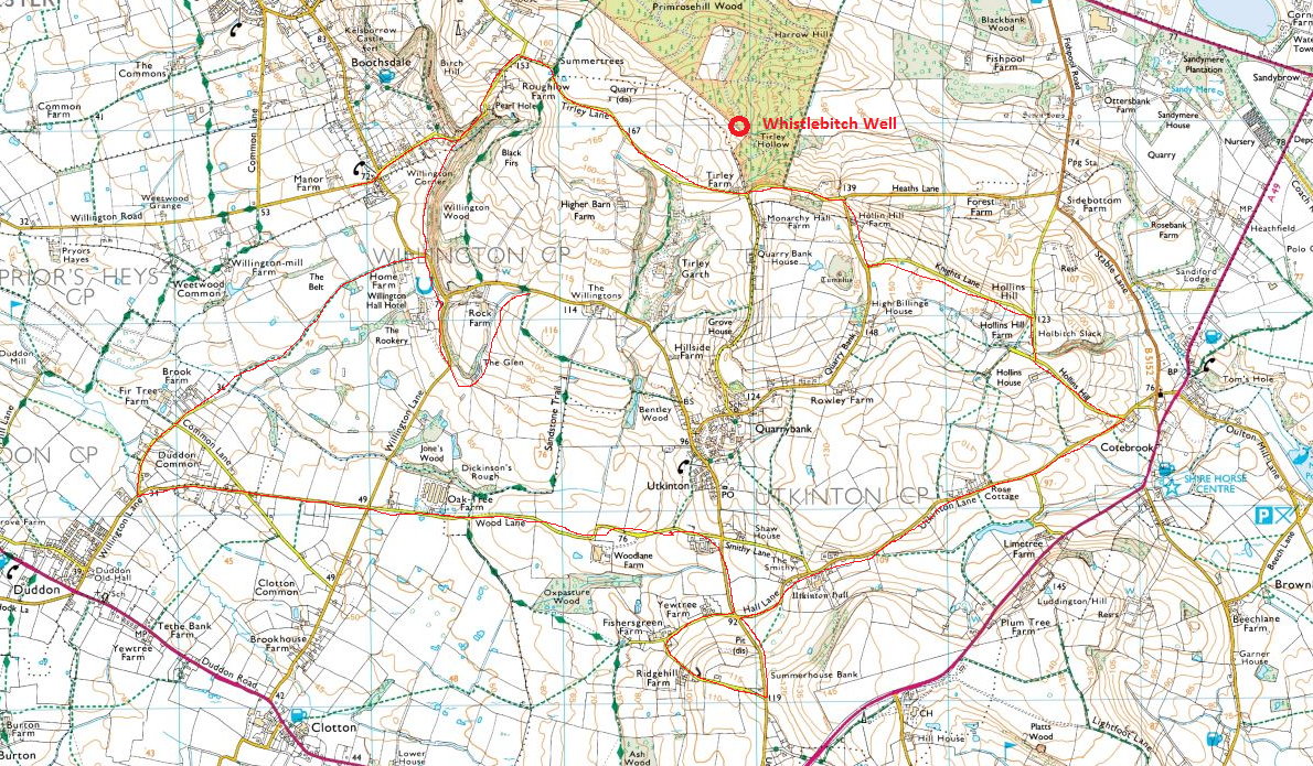 The Cheshire Hawk Landscape Figure