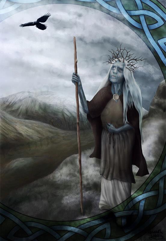 Winter Solstice 2013 Dinas Bran – Guidance from Caileach