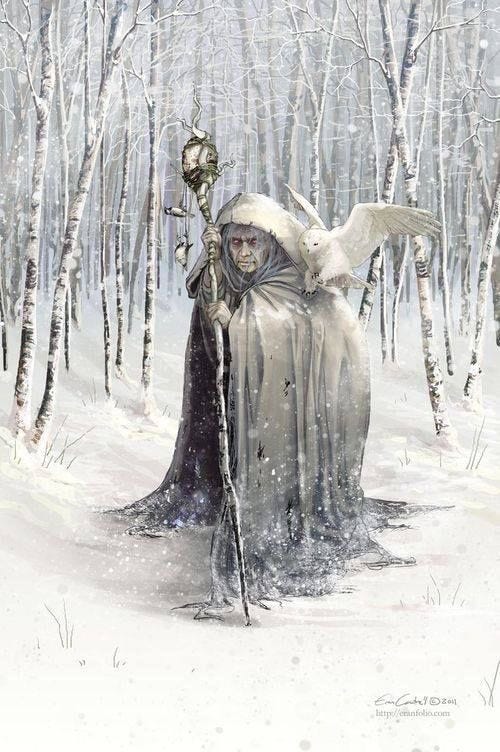 Ireland Cailleach and Four Knocks