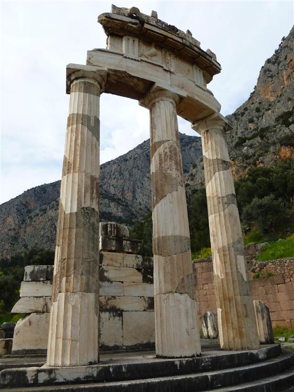 Oracle of Delphi Part 6 No one walks in the presence of Athena