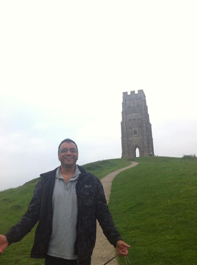 Solstice 2013 p2 Glastonbury Tor Reunited with my Energy Double