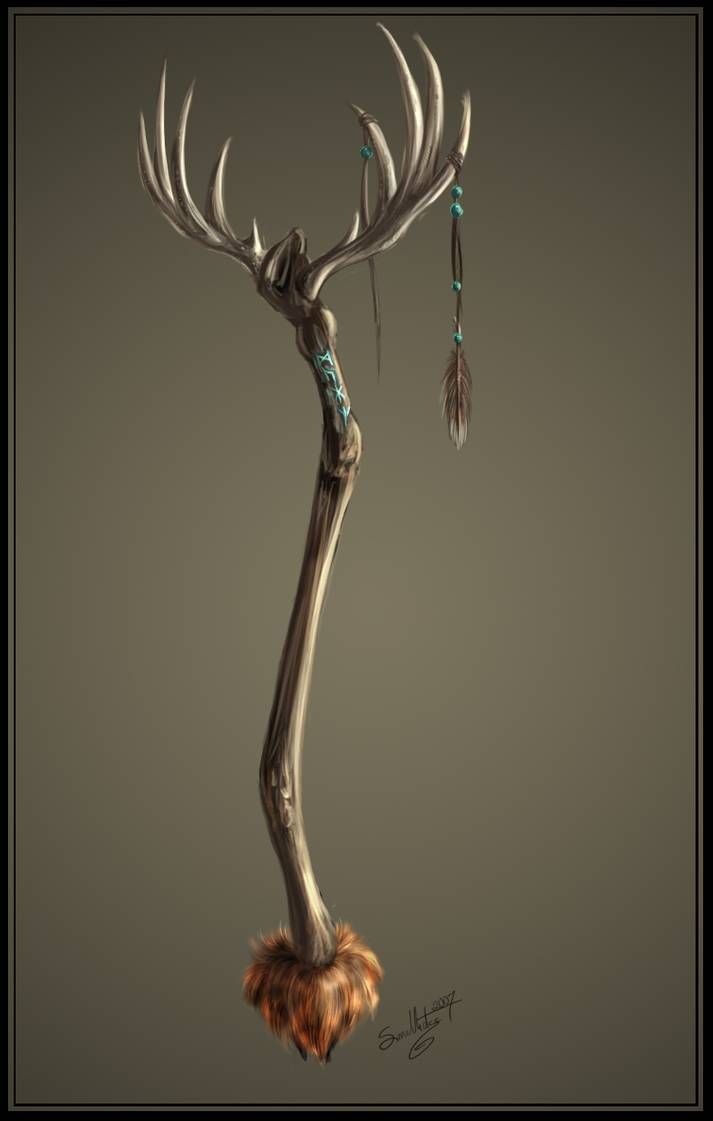 Samhain 2013 p2 – Charging the Stag Staff