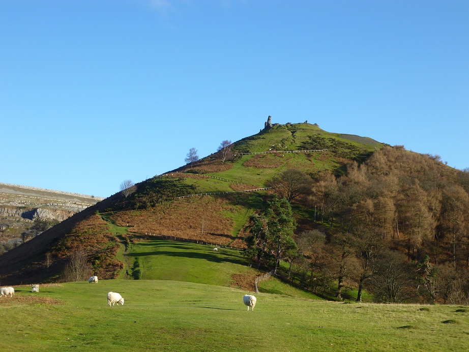 Winter Solstice 2013 Dinas Bran and Cailleach Explains