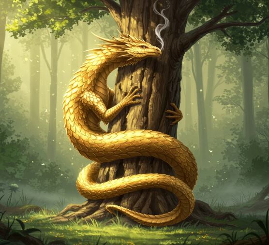 Beltane 2014 p11 – Faeries and a Golden Dragon