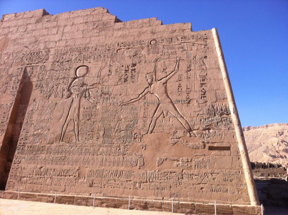 Djinn at Habu temple – Egypt 14