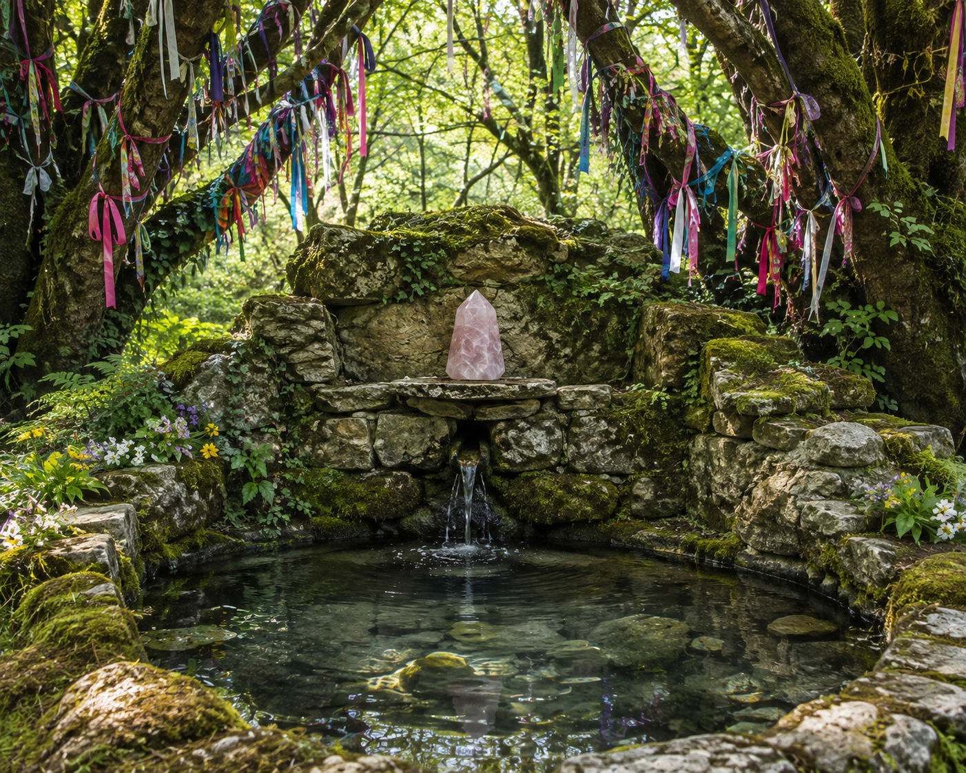 Lady of the Well predicts Laughter