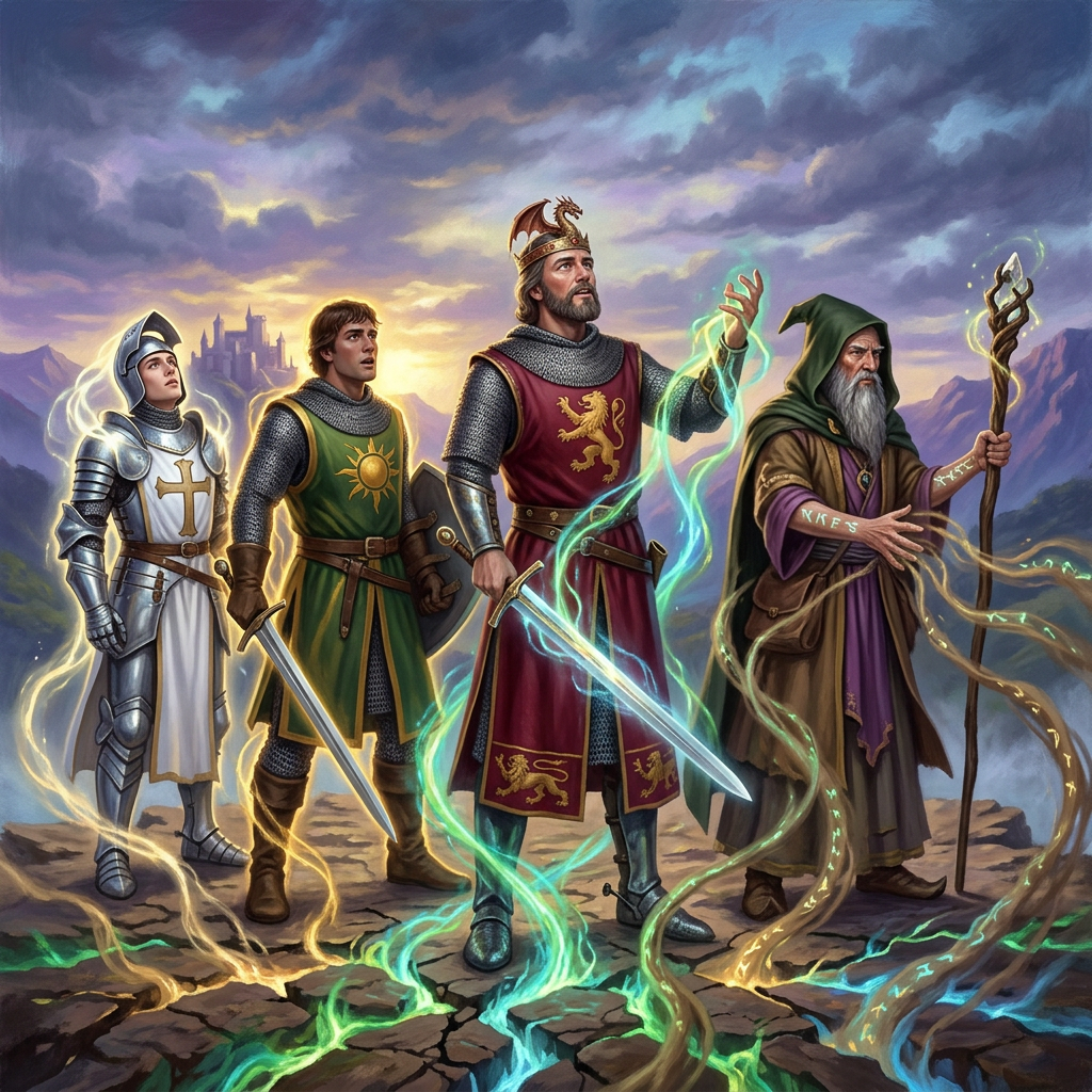 The Arthurian Earth Energies