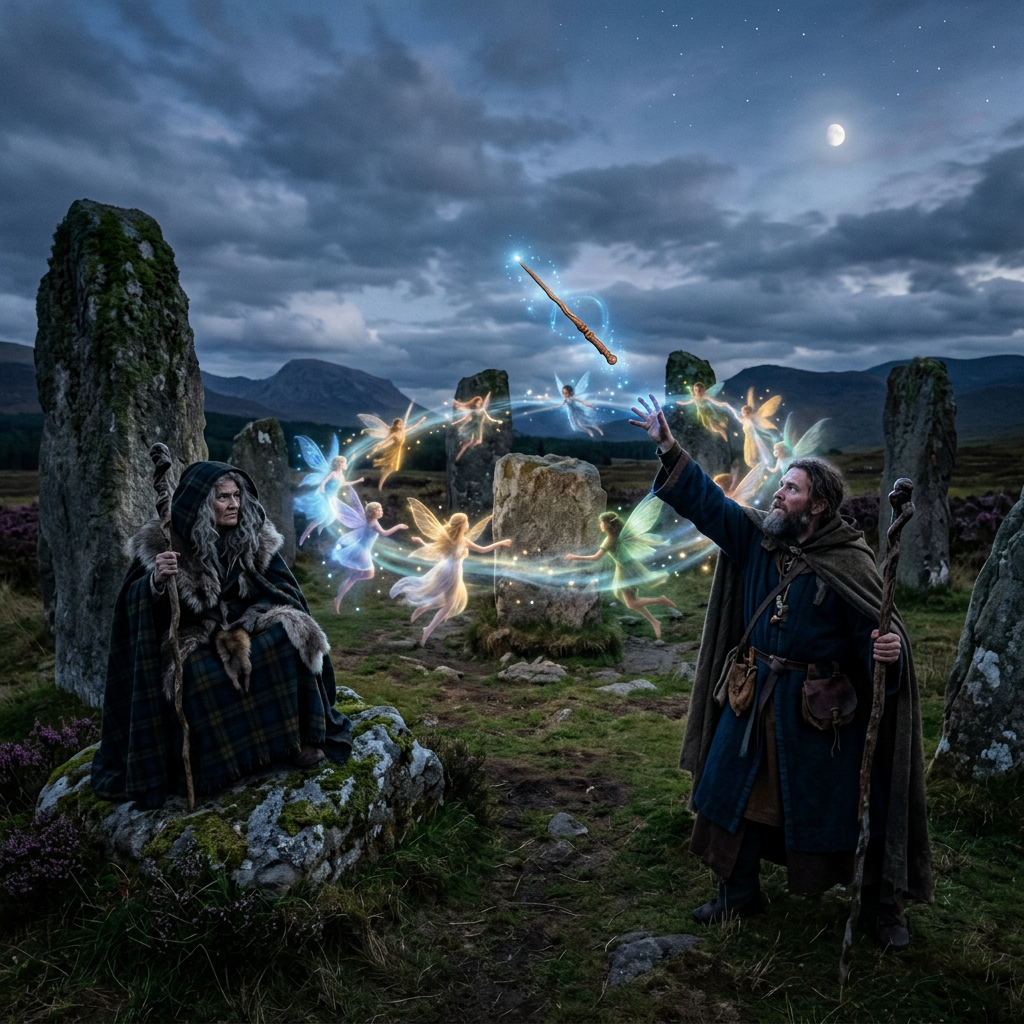 Samhain 2014 – Nine Ladies, Fay, Goddess and a Wand